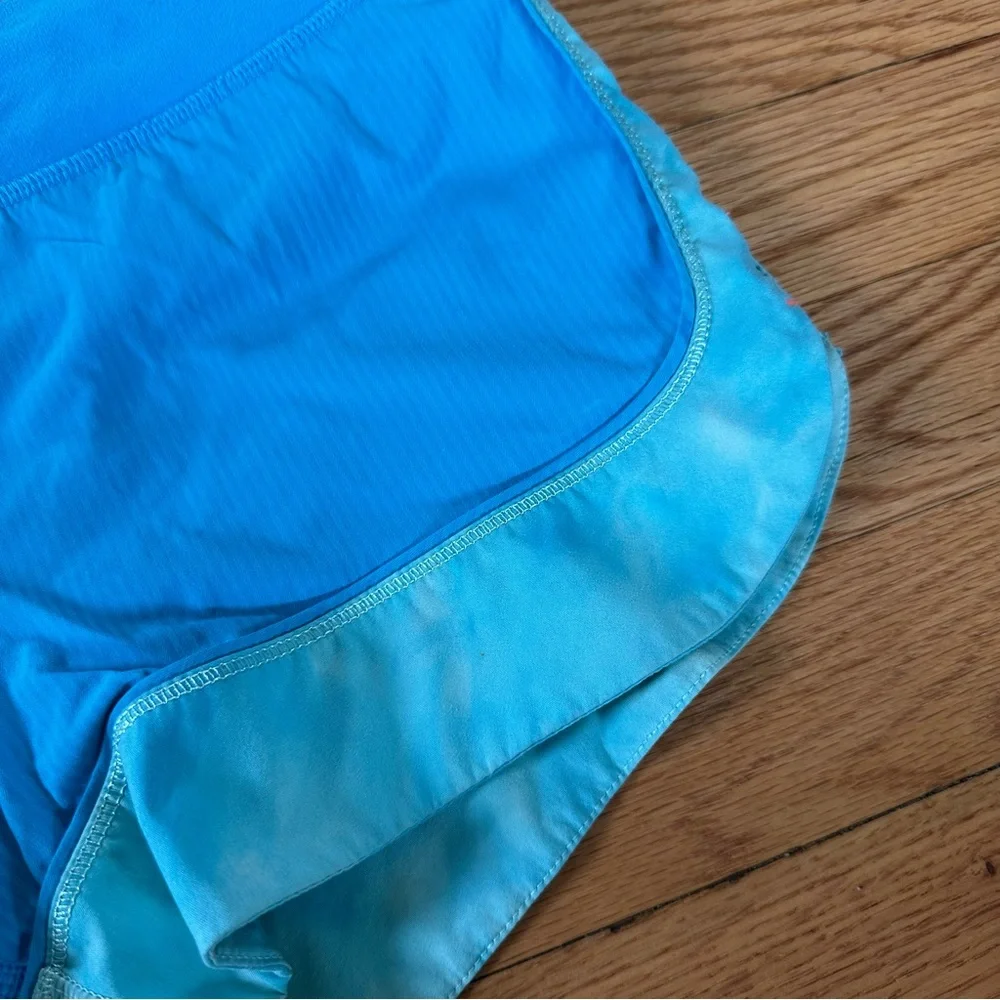 Ivivva by Lululemon Girls Running Shorts Size 10 Blue Lined